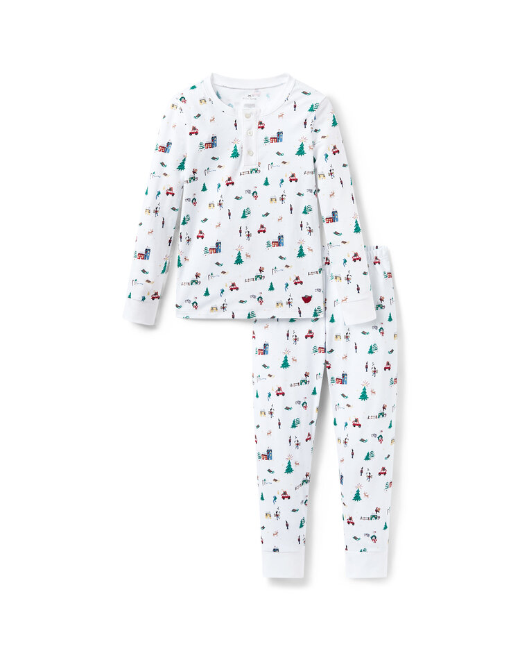 PETITE PLUME Holiday Town  Snug Fit Pajamas