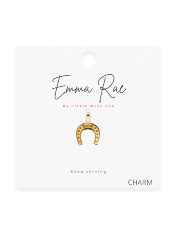 Horseshoe Sparkle Charm
