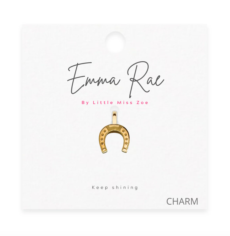 Horseshoe Sparkle Charm
