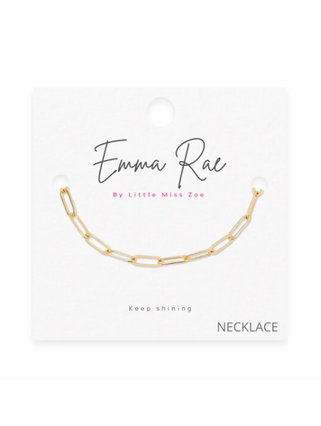 Sparkle Charm Bar Necklace