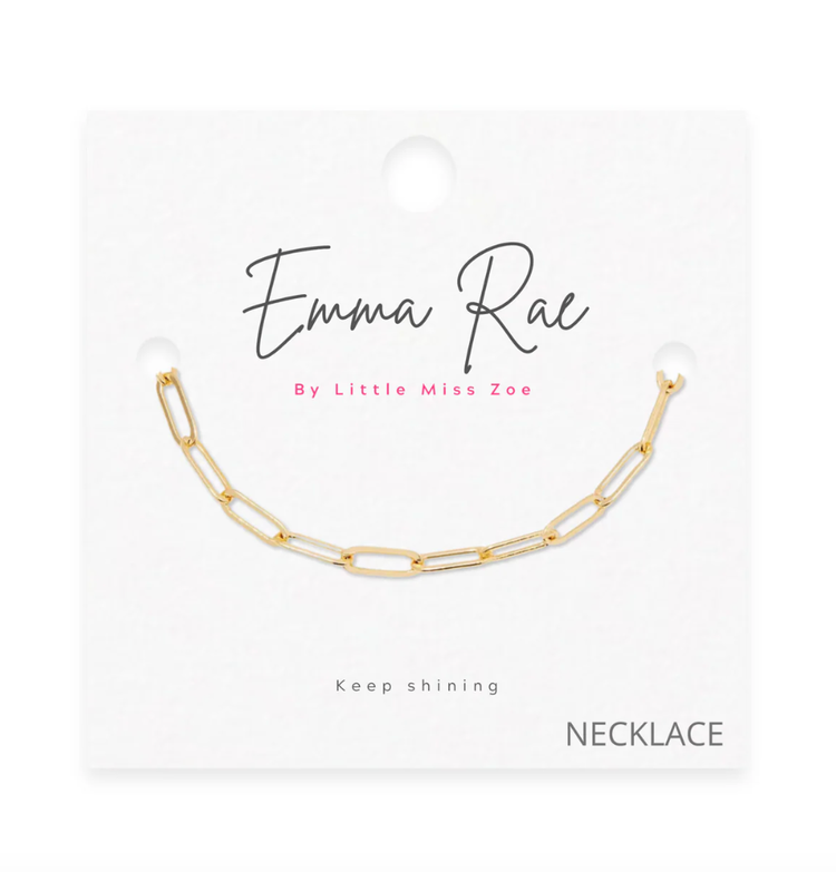 Sparkle Charm Bar Necklace