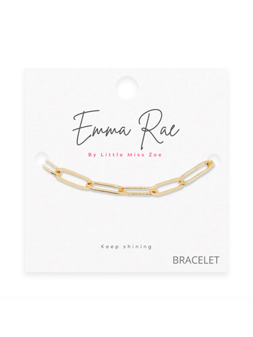 Sparkle Charm Bar Bracelet