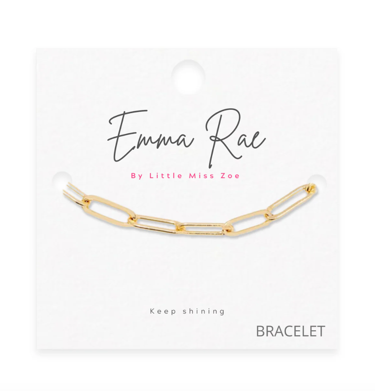 Sparkle Charm Bar Bracelet