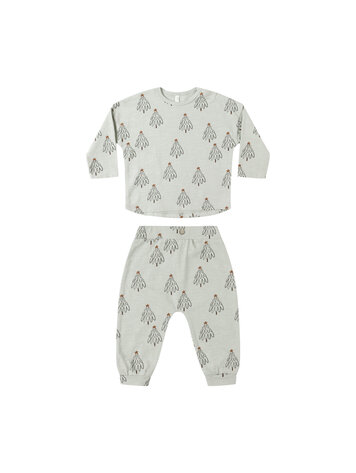RYLEE AND CRU Trees Tee + Pant Set