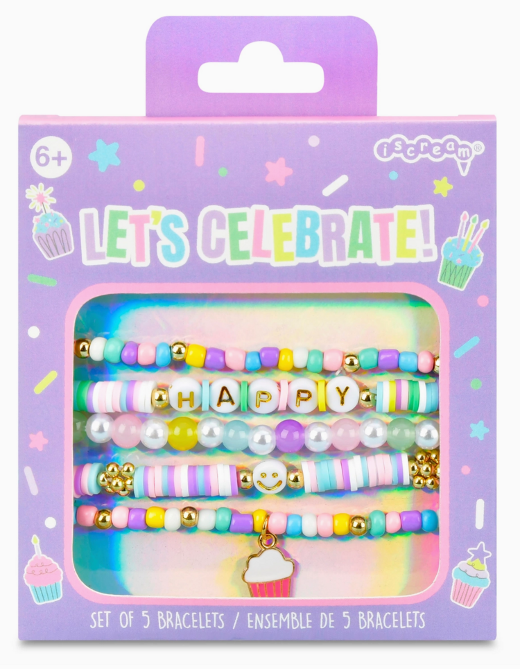 ISCREAM Let's Celebrate Bracelet Set