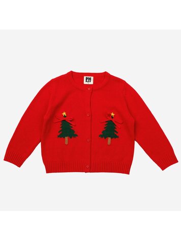 PETITE HAILEY Tree Knit Cardigan