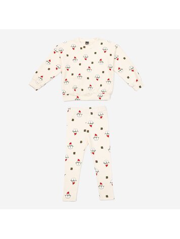 PETITE HAILEY Snowman Sweatshirts Set