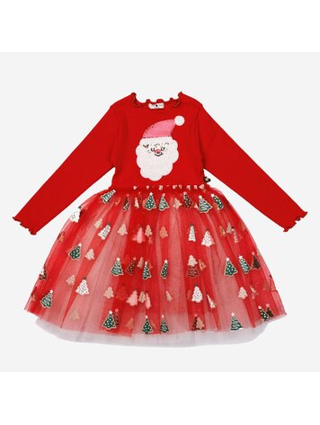 PETITE HAILEY Santa Tutu Dress