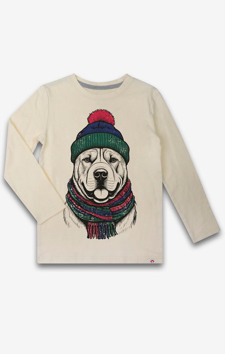 APPAMAN Winter Dog Long Sleeve Tee