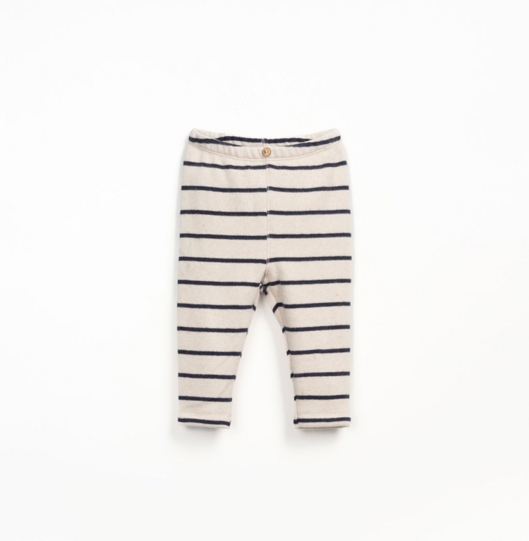 PLAY UP Striped Jersey Leggings