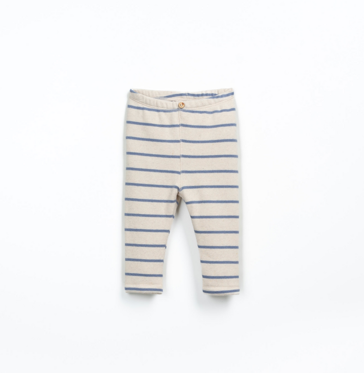 PLAY UP Striped Jersey Leggings