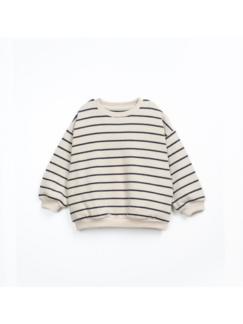 PLAY UP Striped Jersey Sweater