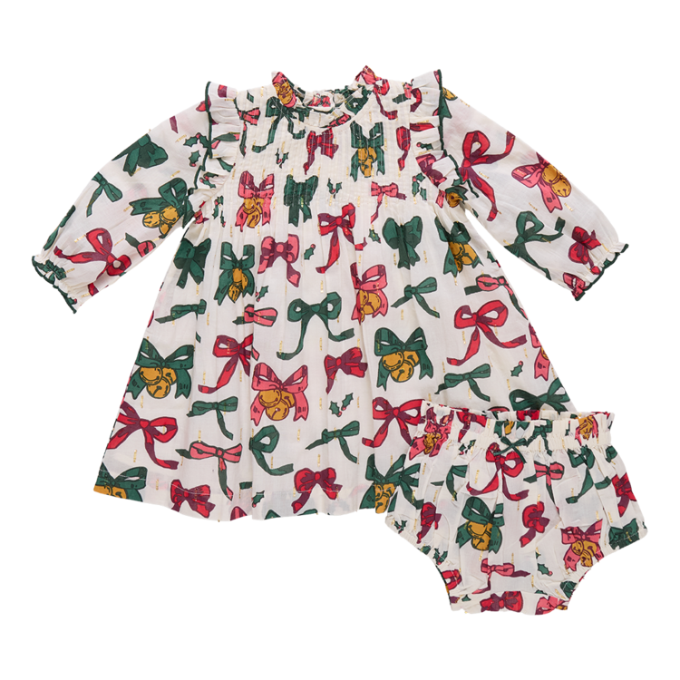 PINK CHICKEN Jaipur Baby Dress Set