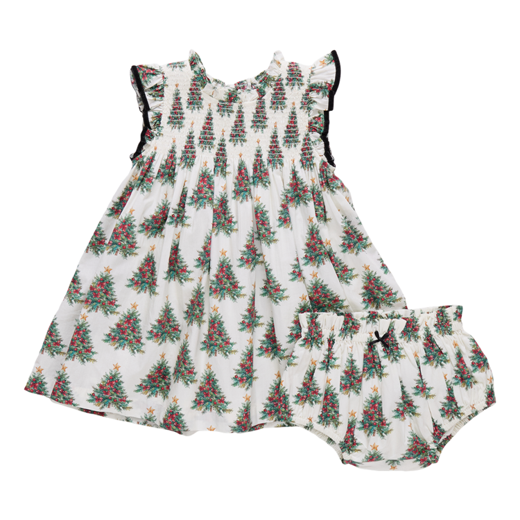 PINK CHICKEN Stevie Baby Dress Set