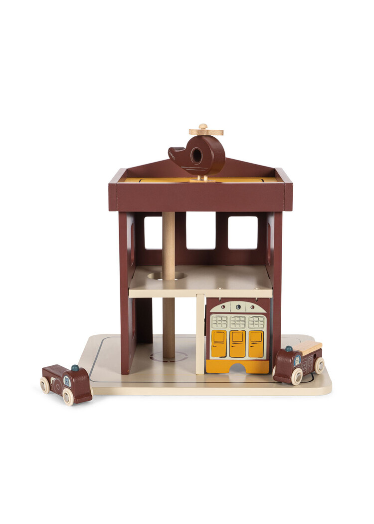 KONGES SLOJD Wooden Fire Station
