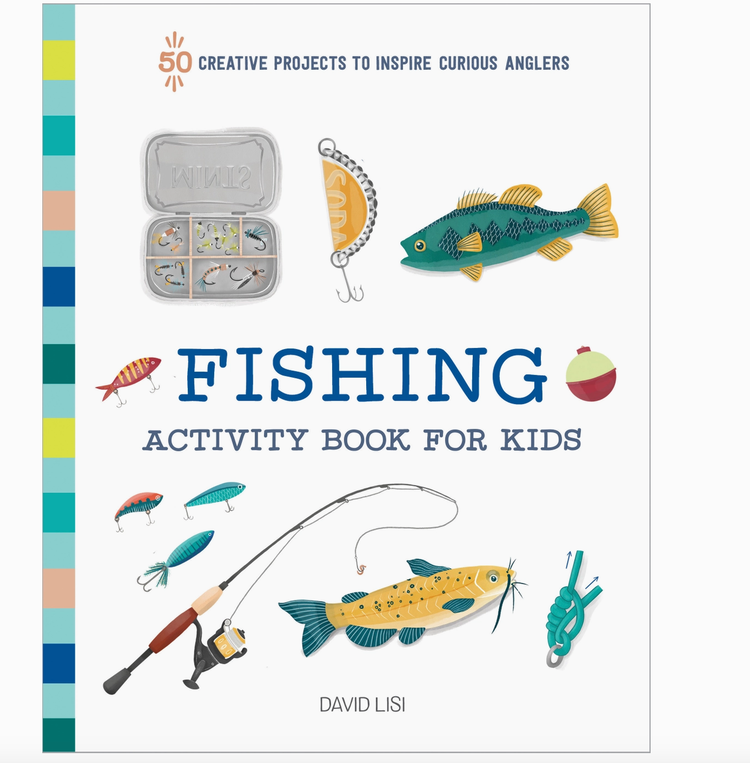 SOURCEBOOKS Fishing Activity Book For Kids