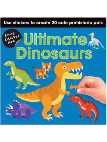 SOURCEBOOKS First Sticker Art: Ultimate Dinosaurs