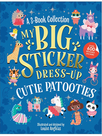 SOURCEBOOKS My Big Sticker Dress-Up: Cutie Patooties