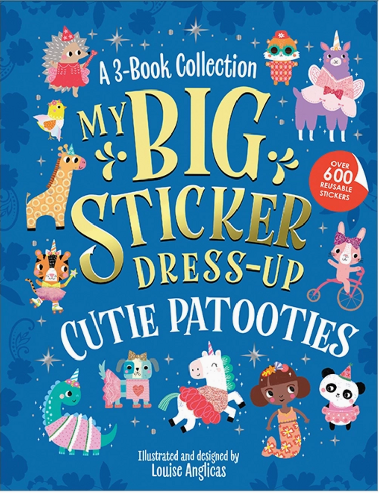 SOURCEBOOKS My Big Sticker Dress-Up: Cutie Patooties