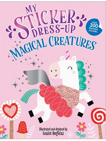 SOURCEBOOKS My Sticker Dress-Up: Magical Creatures