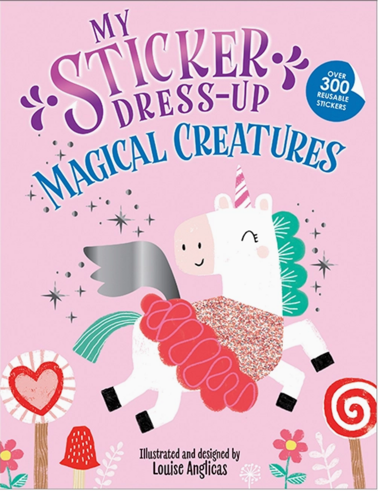 SOURCEBOOKS My Sticker Dress-Up: Magical Creatures