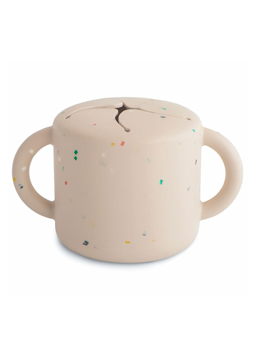 MUSHIE Snack Cup - Vanilla Confetti
