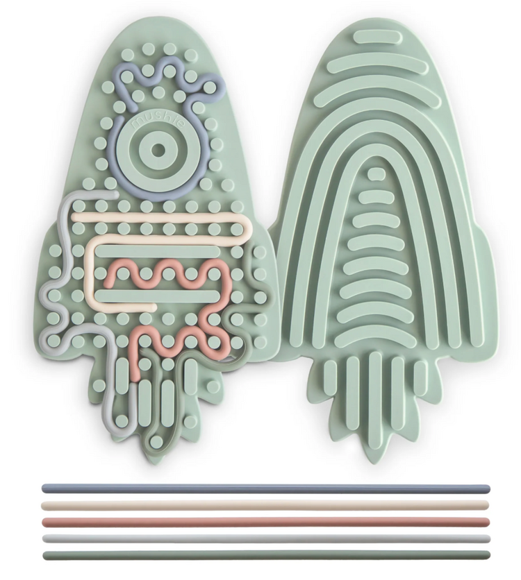 MUSHIE Silicone Sensory Toy - Rocket