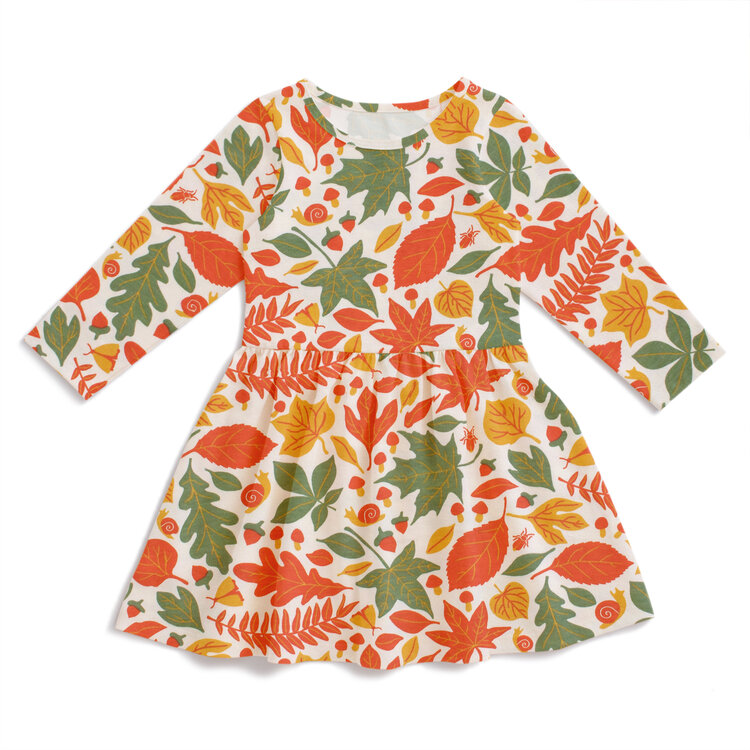 WINTER WATER FACTORY Calgary Leaves Dress