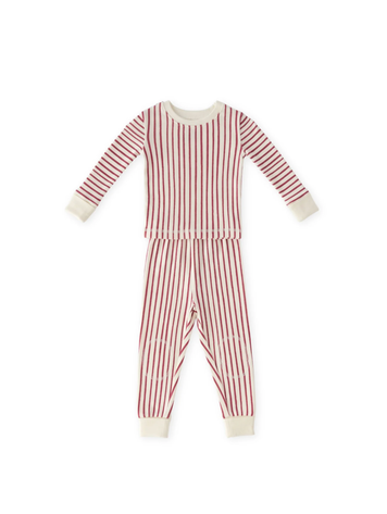 Stripes Away Ribbed Pajama