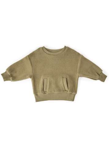PEHR Teddy Fleece Baby Sweatshirt