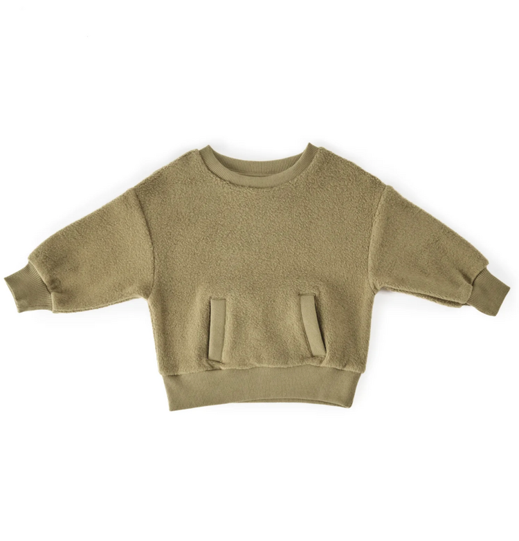 PEHR Teddy Fleece Baby Sweatshirt
