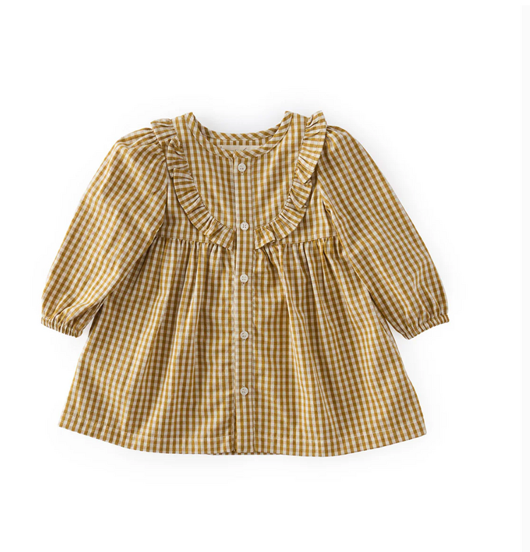 PEHR Gingham Baby Dress
