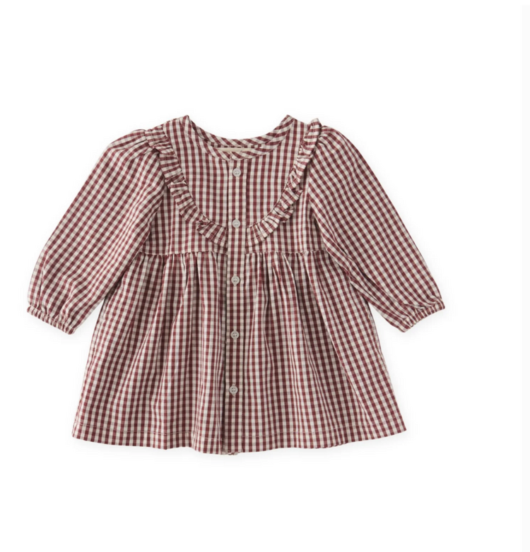 PEHR Gingham Baby Dress