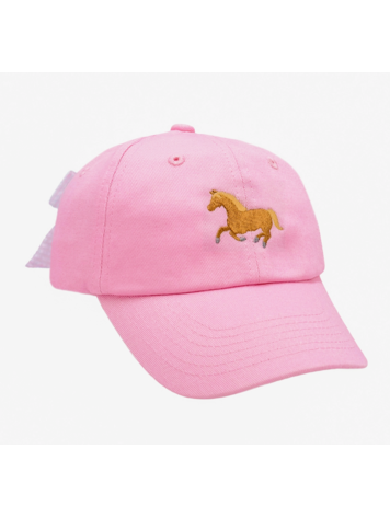 BITS & BOWS Pony Bow Baseball Hat - 2-7