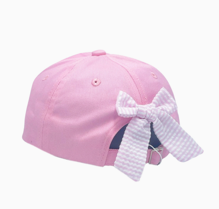 BITS & BOWS Pony Bow Baseball Hat - 0-2