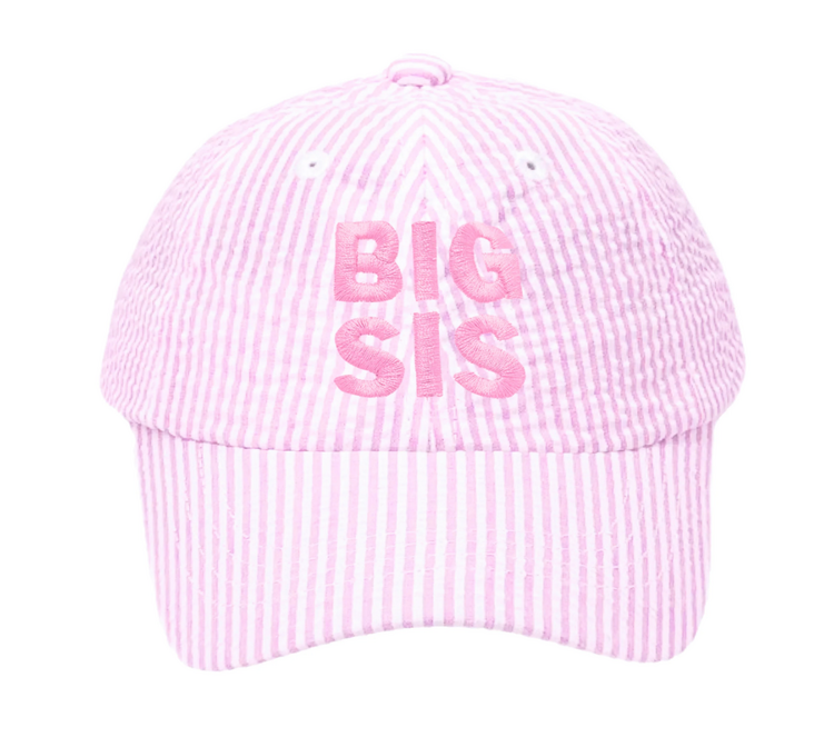 BITS & BOWS Big Sis Bow Baseball Hat (2-7)