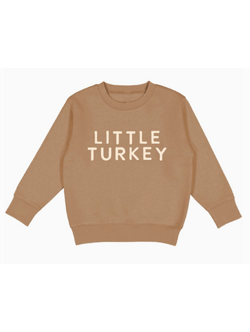 SWEET WINK Little Turkey Thanksgiving Sweatshirt
