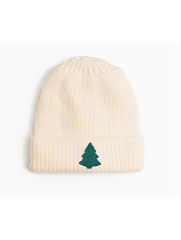SWEET WINK Tree Patch Christmas Beanie