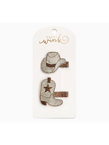 SWEET WINK Cowgirl Cutie Clip Set