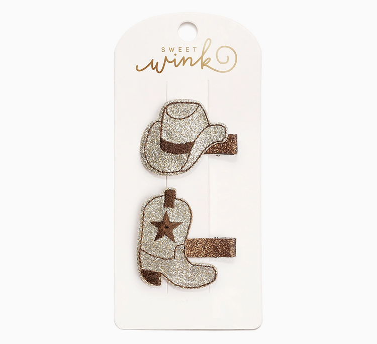 SWEET WINK Cowgirl Cutie Clip Set