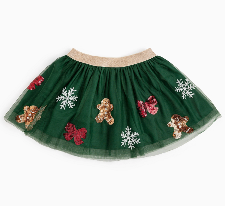 SWEET WINK Gingerbread Sequin Tutu