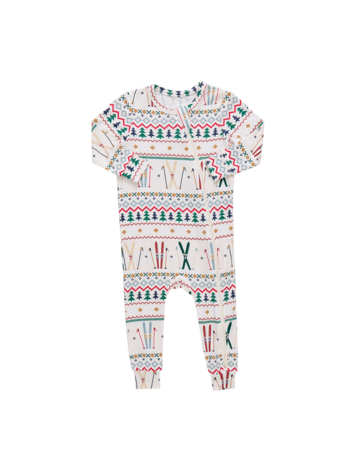 PINK CHICKEN Ski Bamboo Romper