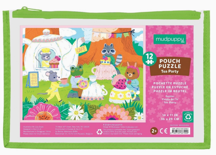 Tea Party Pouch Puzzle