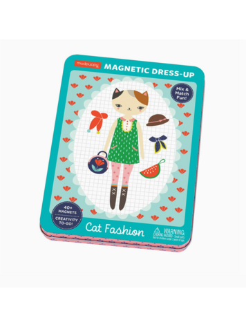Cat Fashion Magnetic Figures