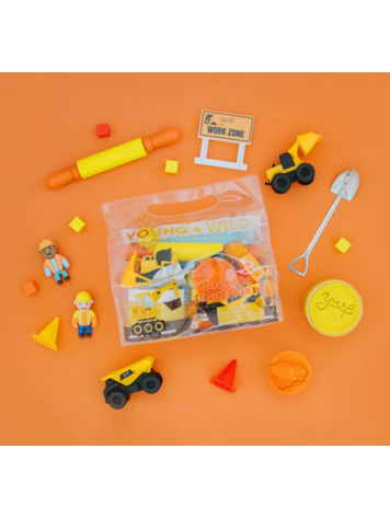 YOUNG + WILD AND FRIEDMAN Sensory Dough Bag - Construction