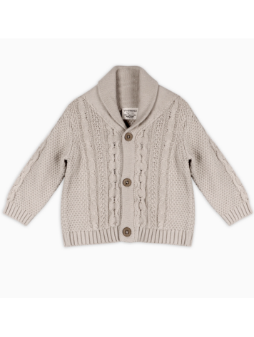 VIVERANO ORGANICS Shawl Collar Cardigan