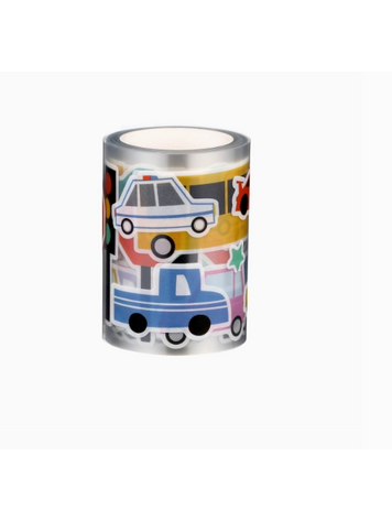 MAGIC PLAYBOOK Transportation Washi Stickers