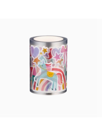MAGIC PLAYBOOK Unicorn Washi Stickers