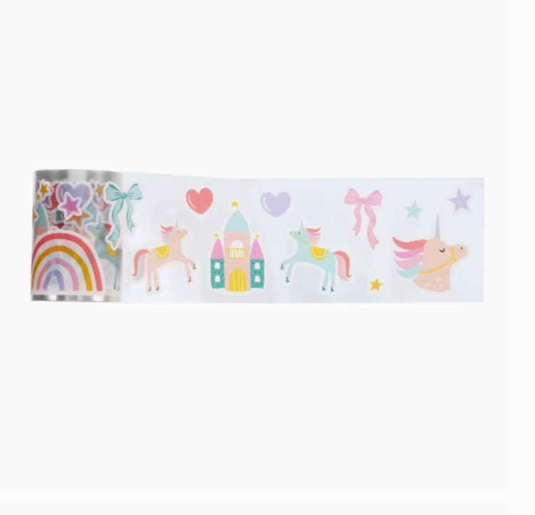 MAGIC PLAYBOOK Unicorn Washi Stickers
