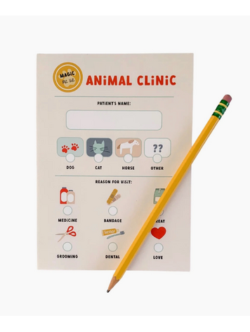 MAGIC PLAYBOOK Vet Play Notepad